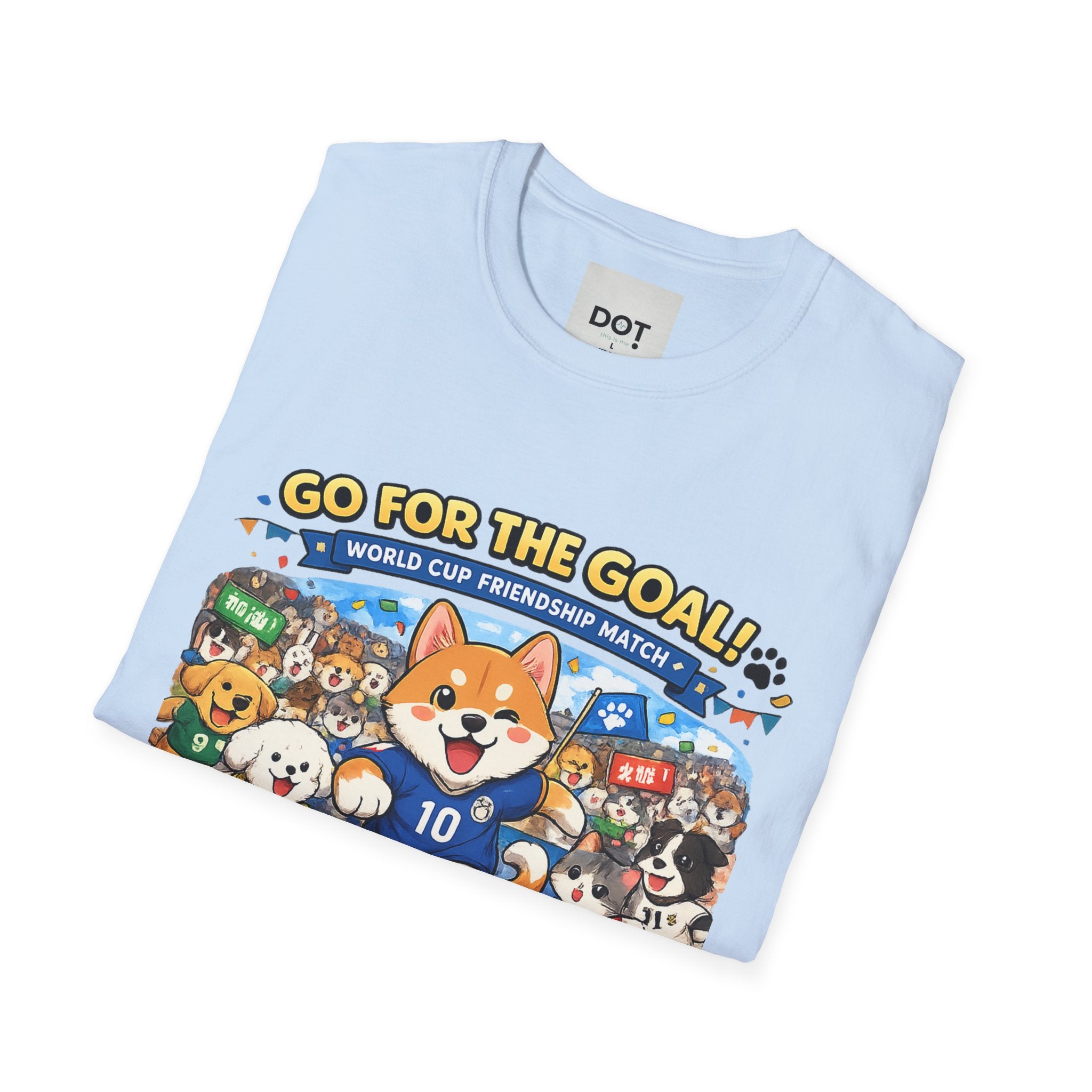 Go For The Goal Soccer Dogs T-Shirt