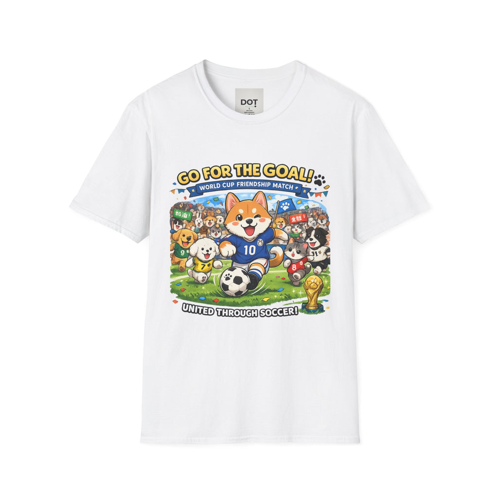 Go For The Goal Soccer Dogs T-Shirt
