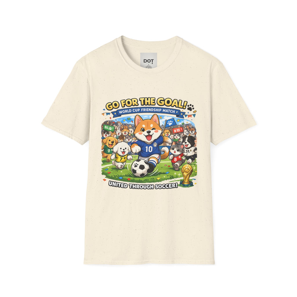 Go For The Goal Soccer Dogs T-Shirt
