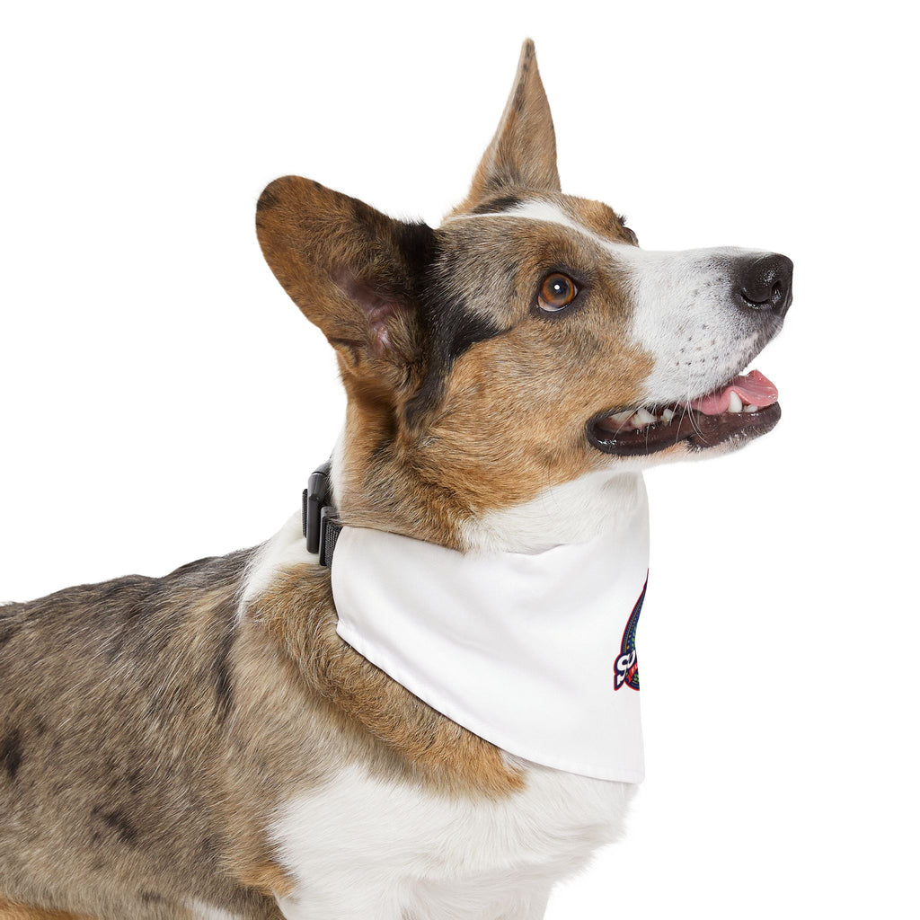 Cute Soccer Pup Dog Bandana - Sporty Dog Collar Bandana, Adorable Pet Accessory for Soccer Fans