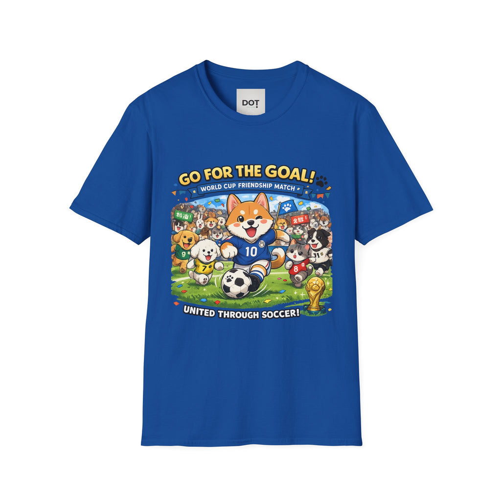 Go For The Goal Soccer Dogs T-Shirt